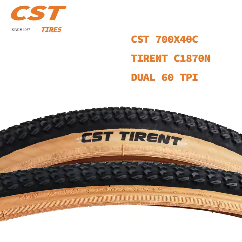 CST Tirent Tanwall Gravel Tire