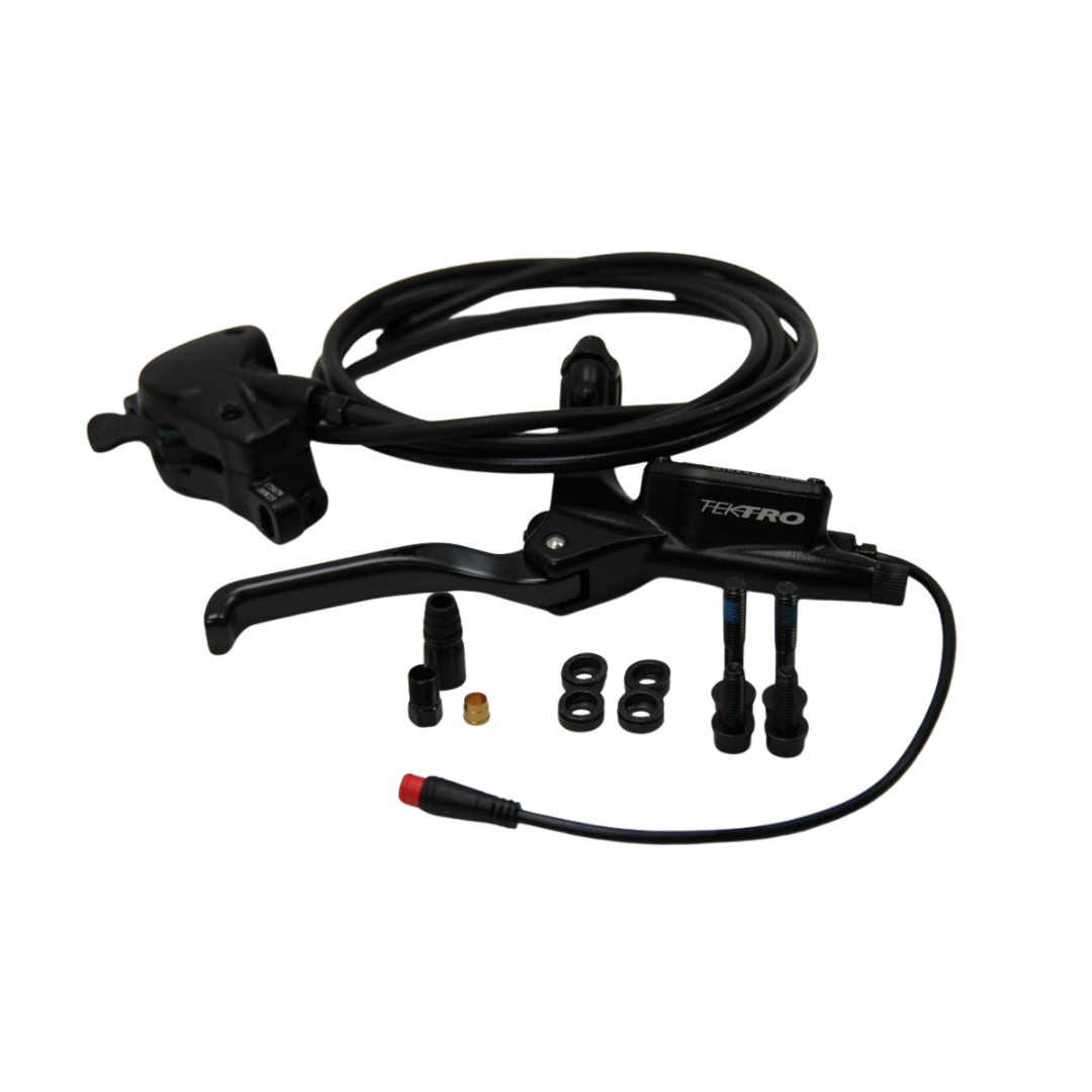 Tektro HD-E395 Hydraulic Disc Brake Set Front and Rear, eBike Specific