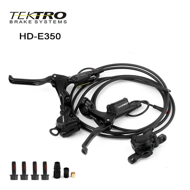 Tektro HD-E350 Hydraulic Disc Brake Set Front and Rear, eBike Specific
