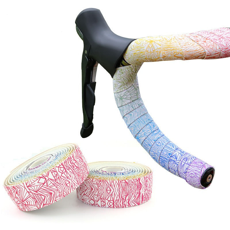 Supakush Rainbow Gradient Handlebar Tape