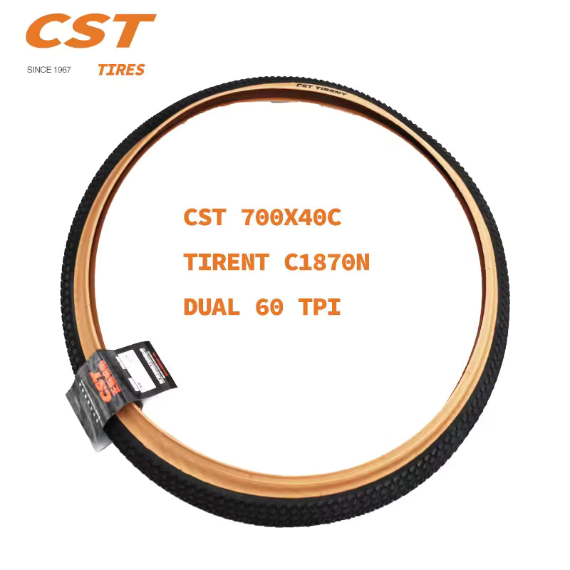 CST Tirent Tanwall Gravel Tire