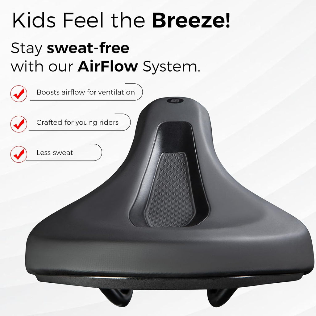 ROCKBROS Saddle, Kids, Black