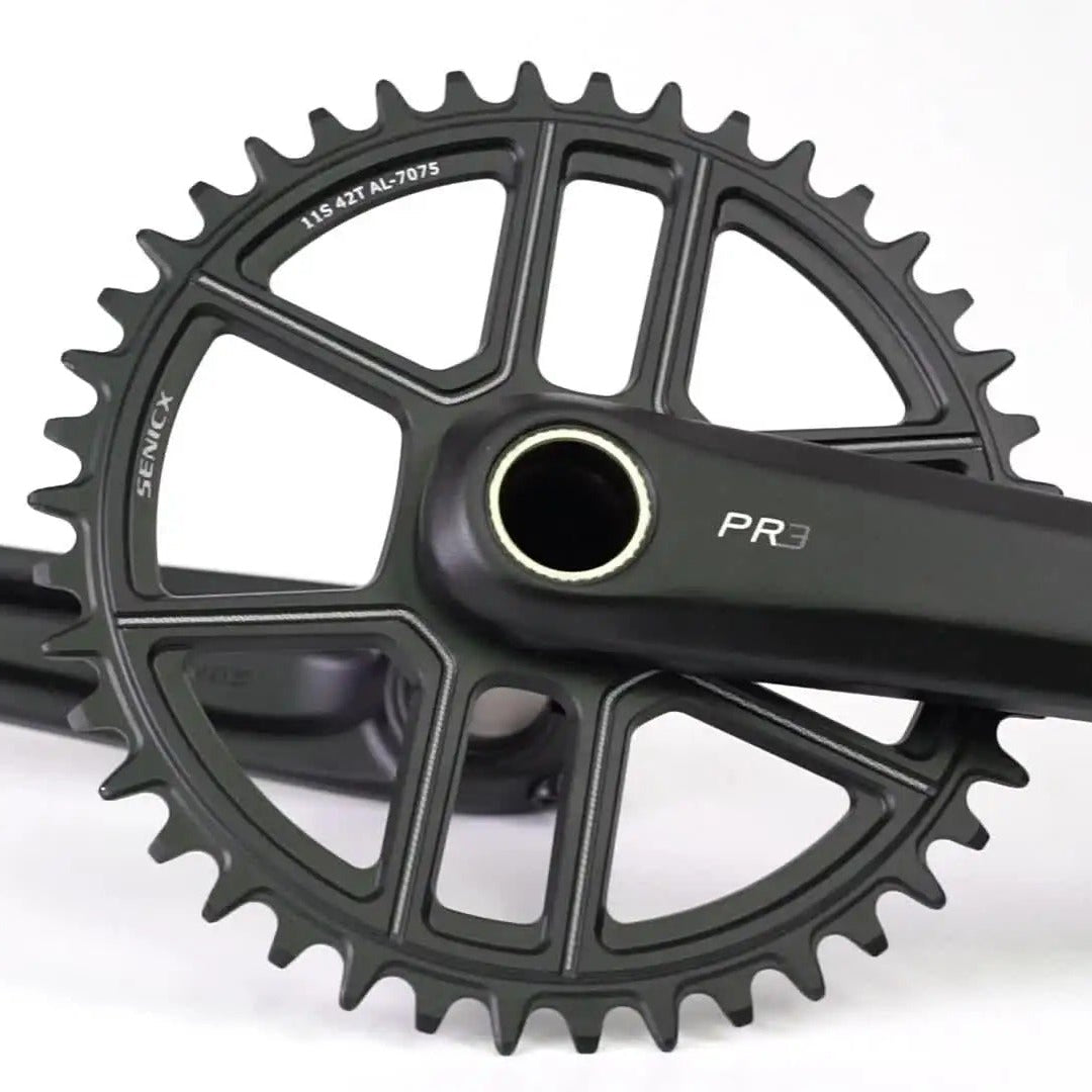 Senicx PR3 Road/Gravel Crankset 1x Direct Mount