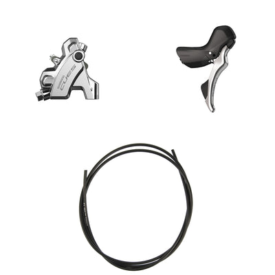 Shimano CUES U6030 / U6000 Drop Bar Groupset - 1x10 Speed LinkGlide, Polished Silver Edition